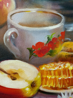 Натюрморт с самоваром