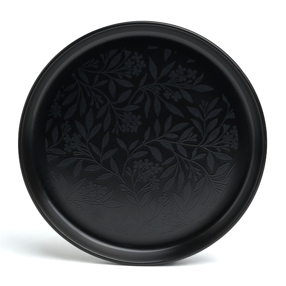 НАБОР ТАРЕЛОК ЗАКУСОЧНЫХ BRONCO "CHOICE BLACK" 20,5 СМ 4ШТ