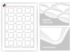 Одеяло легкое 160х220 German Grass Woolline Merino Wool Grass