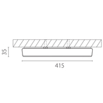 225262 Светильник ARCO CYL LED 26W 2500LM БЕЛЫЙ 3000K
