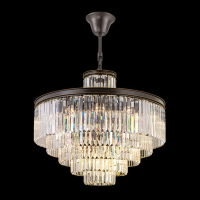 Citilux Мартин CL332151 Люстра хрустальная подвесная Прозрачная