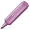 Marker \ Маркер\Текстовыделитель Faber-Castell "TL 46", рубиновый, металлик, 1-5 мм