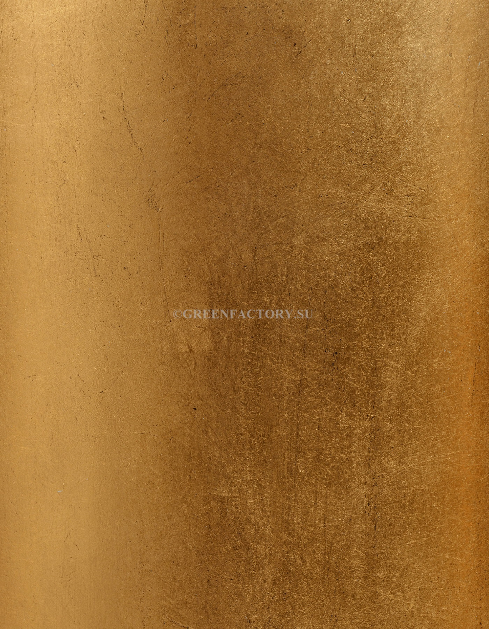 Кашпо TREEZ Effectory - Metal - Высокий конус Giant - Сусальное золото