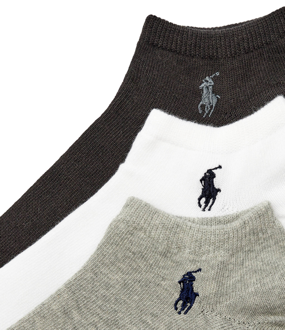 носки 3-pack POLO RALPH LAUREN - серый(449655213)