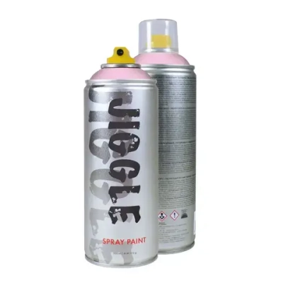 Аэрозольная краска для граффити в баллончике JIGGLE PRO суперматовая, 520 мл, SAKURA / Сакура - 2 шт