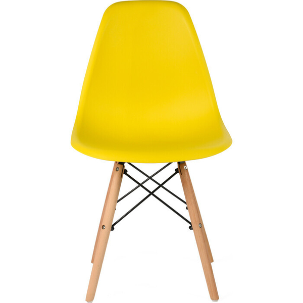 Стул  Florence в стиле Eames желтый