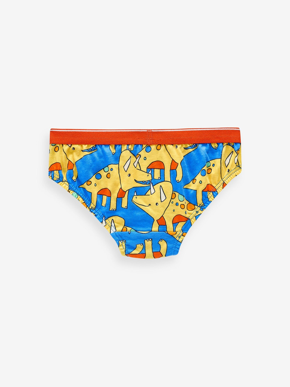 Трусы для мальчика Next 452-653, 7 шт., Синий, Желтый, Оранжевый