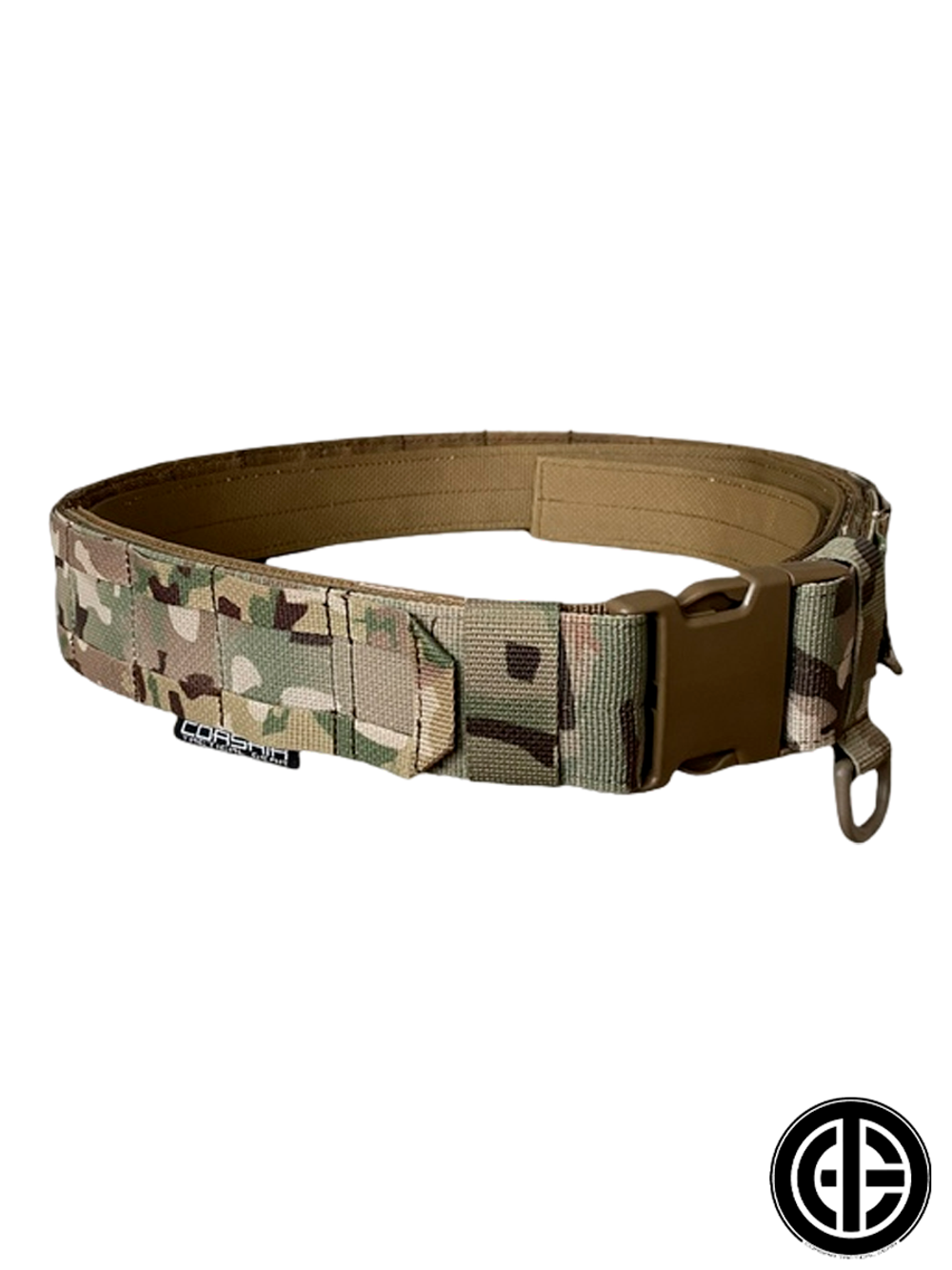 Пояс тактический Corsair Tactical Gear RUM'S с фастексом. Мультикам