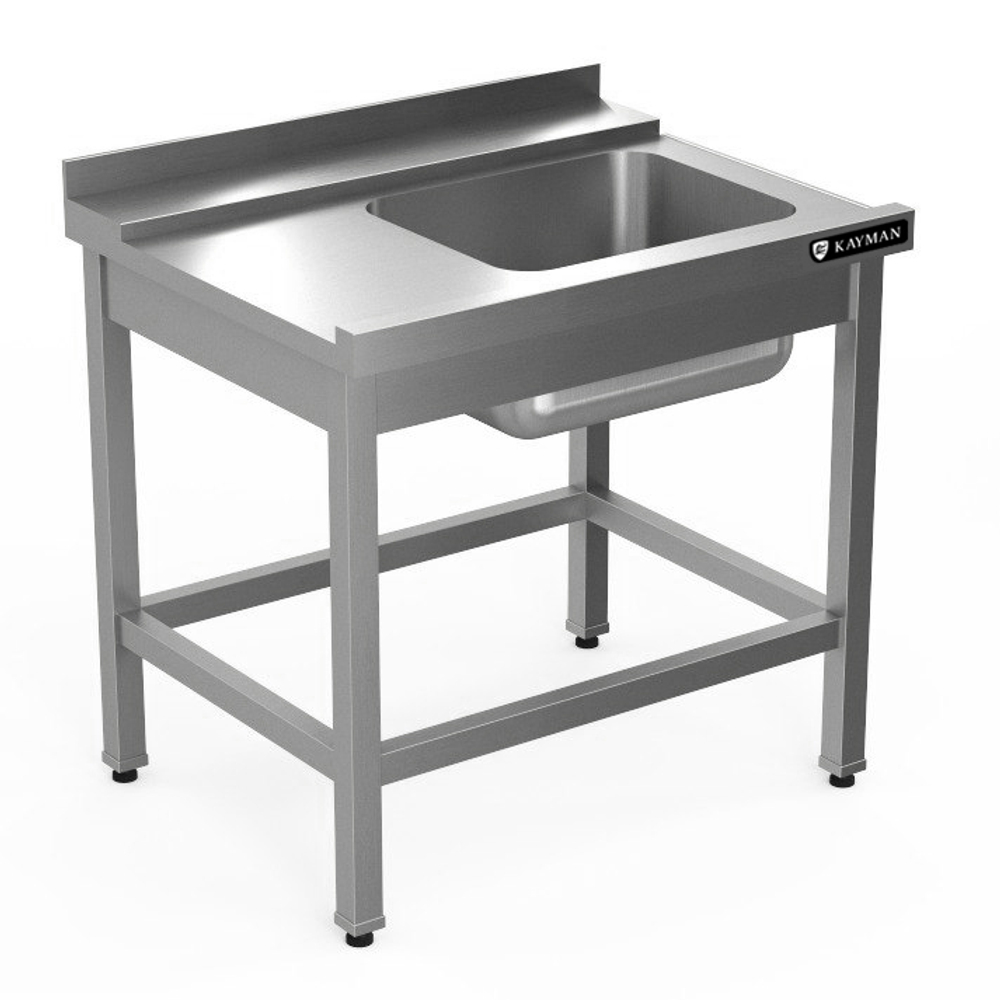 Стол Для Грязной Посуды С Направляюшими Kayman Для П/М Tatra Спм-321/0907 Левый