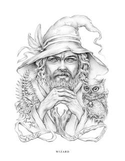 Wildflower Folk Coloring Book Christine Karron
