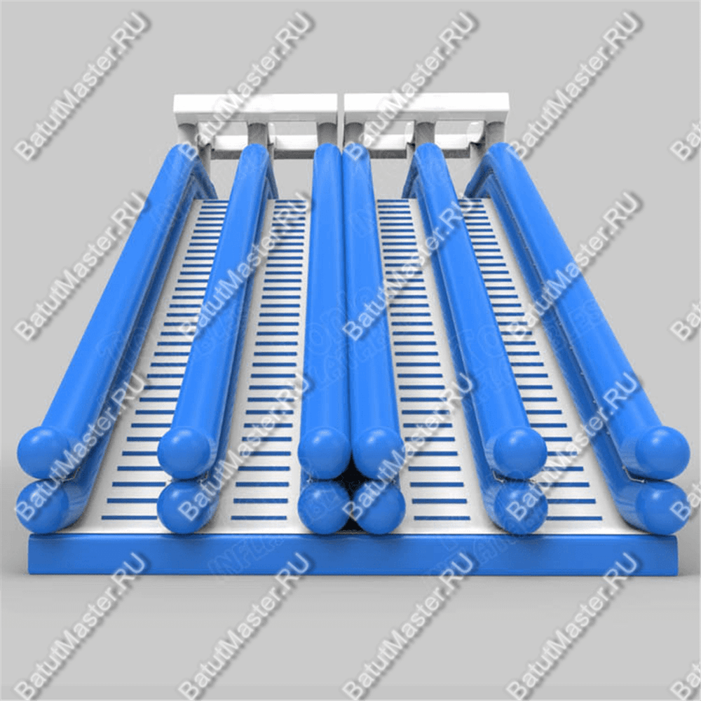 Надувная прямая водная горка «Серфер» 50*7,2*7 м
