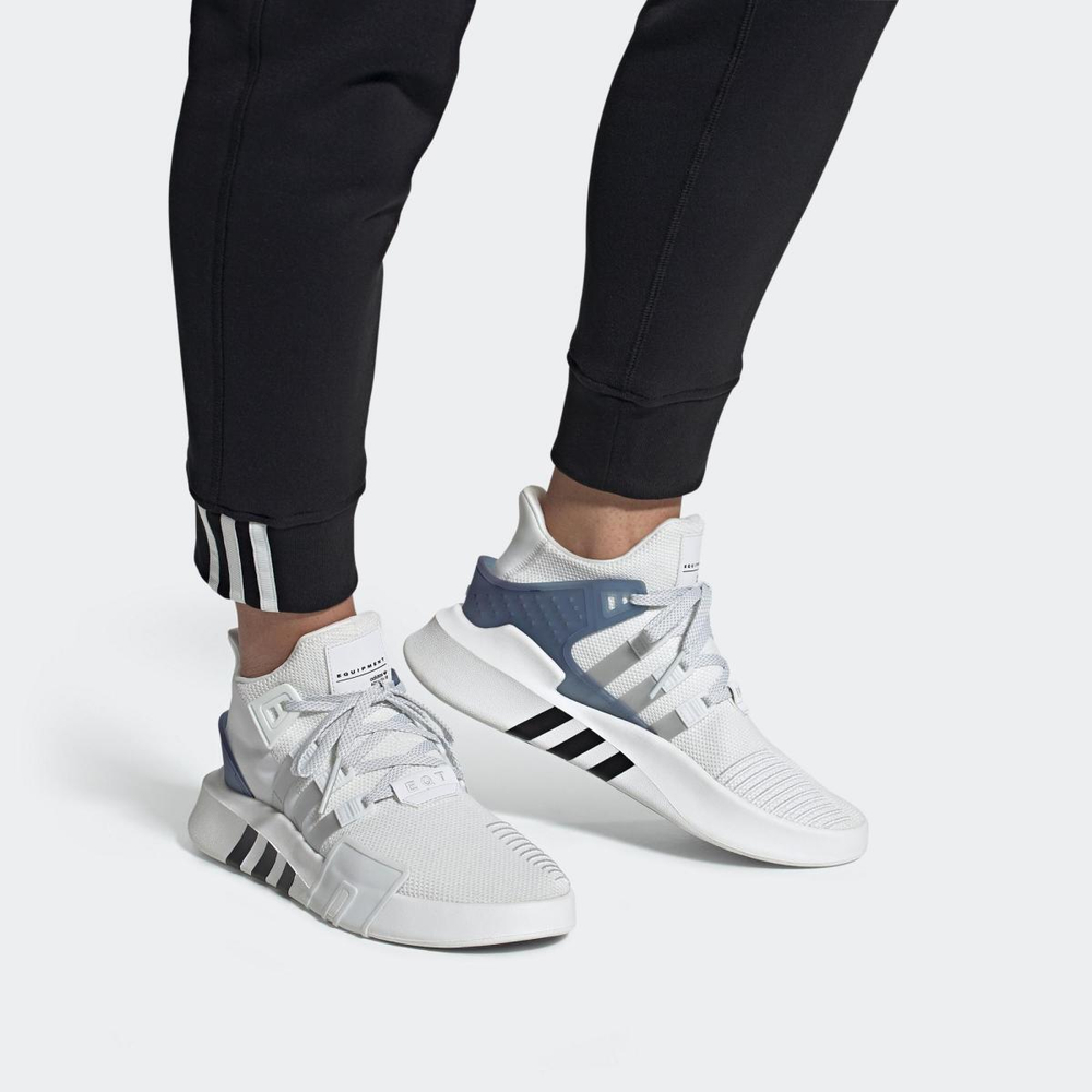 Кроссовки Adidas Originals EQT Bask ADV White Blue