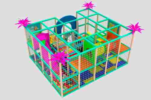 Детский игровой лабиринт «Дорога по радуге» 5,8*5*2,4 м