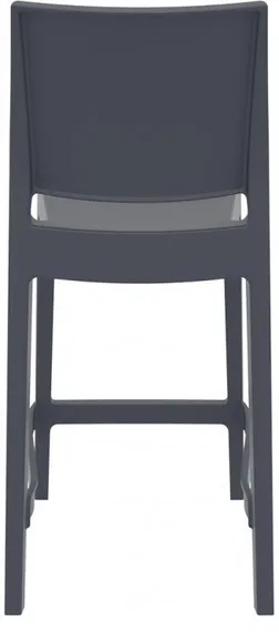 Полубарный стул Maya серый