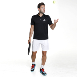Мужское теннисное поло adidas PL Polo Men - Black