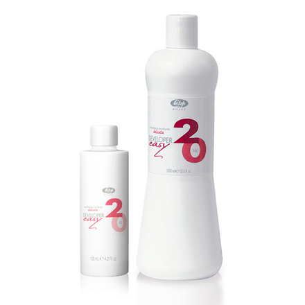 Мягкий кремообразный оксидант-лосьон Lisap Developer Easy 20 Vol (6%) |