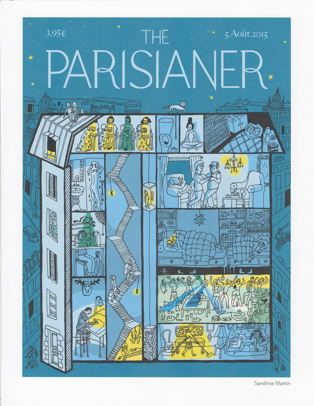 Постер журнала The Parisianer 05-08-2015