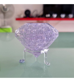 3D-Пазл Бриллиант Прозрачный Crystal Puzzle
