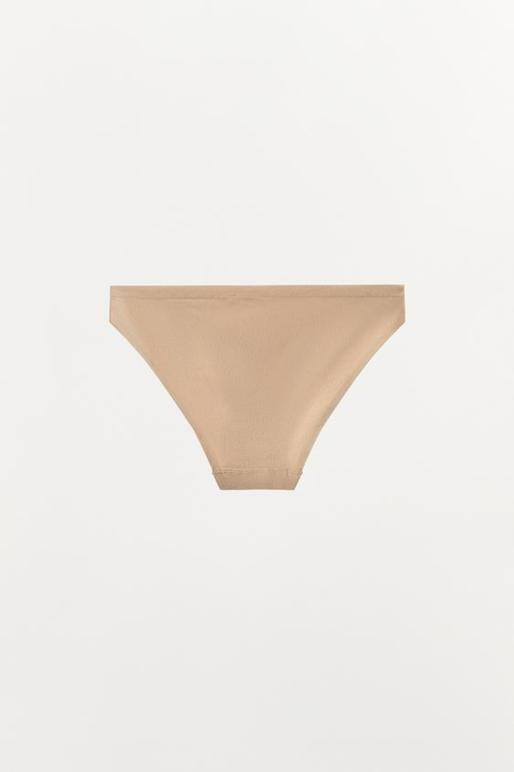 ZARA БЕСШОВНЫЕ ТРУСЫ, БЕЖЕВЫЙ