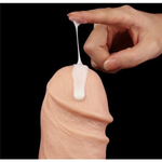 Двойной фаллоимитатор Lovetoy (30–33×5,5–6,8 см) на присоске