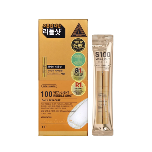 VT Cosmetics Vita-Light Reedle Shot 100 Daily Skin Care 10шт