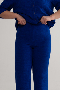 Брюки женские 04Л, василёк #527Вас0204Л