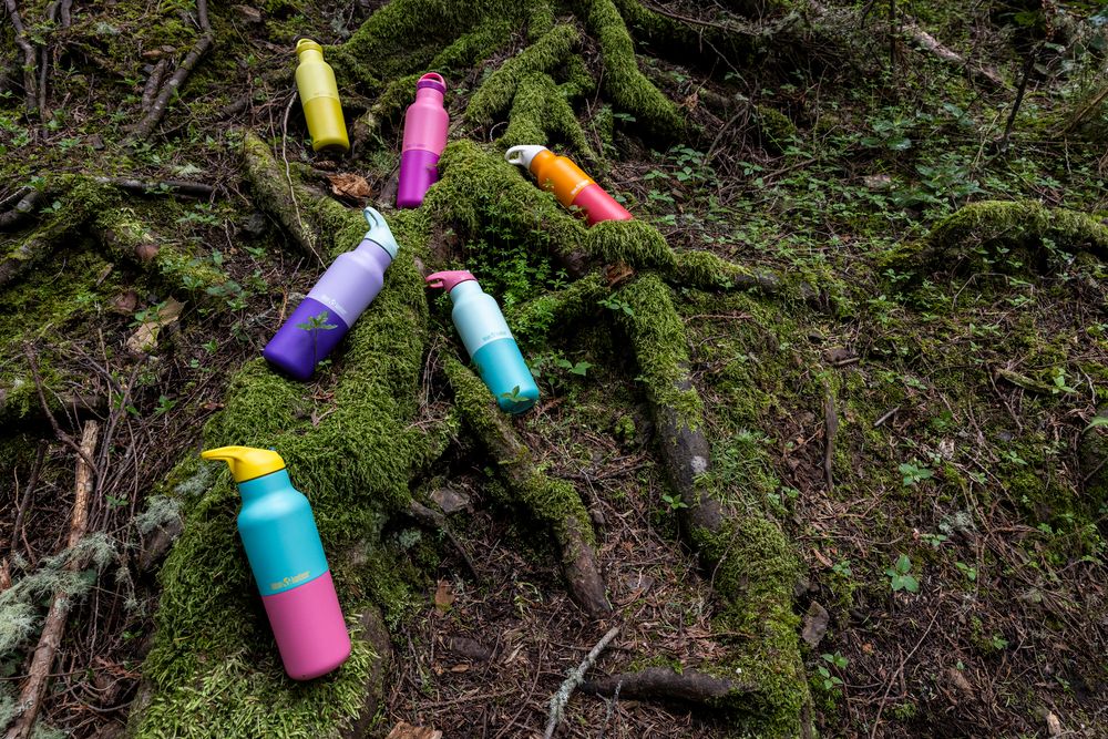 Термобутылка Klean Kanteen Rise Vac Classic Flip Sport 16oz (473 мл) Bay Kaleidoscope