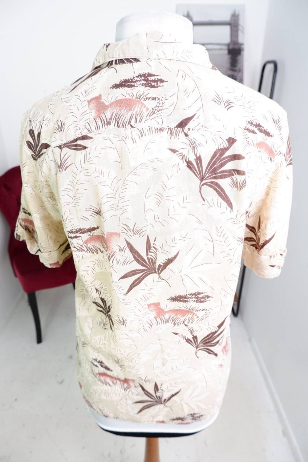 Блузка для летнего вайба, маркировка 38, визуально на 44 размер