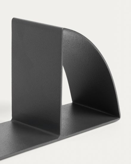 Подставка для книг Mistra черного цвета из железа