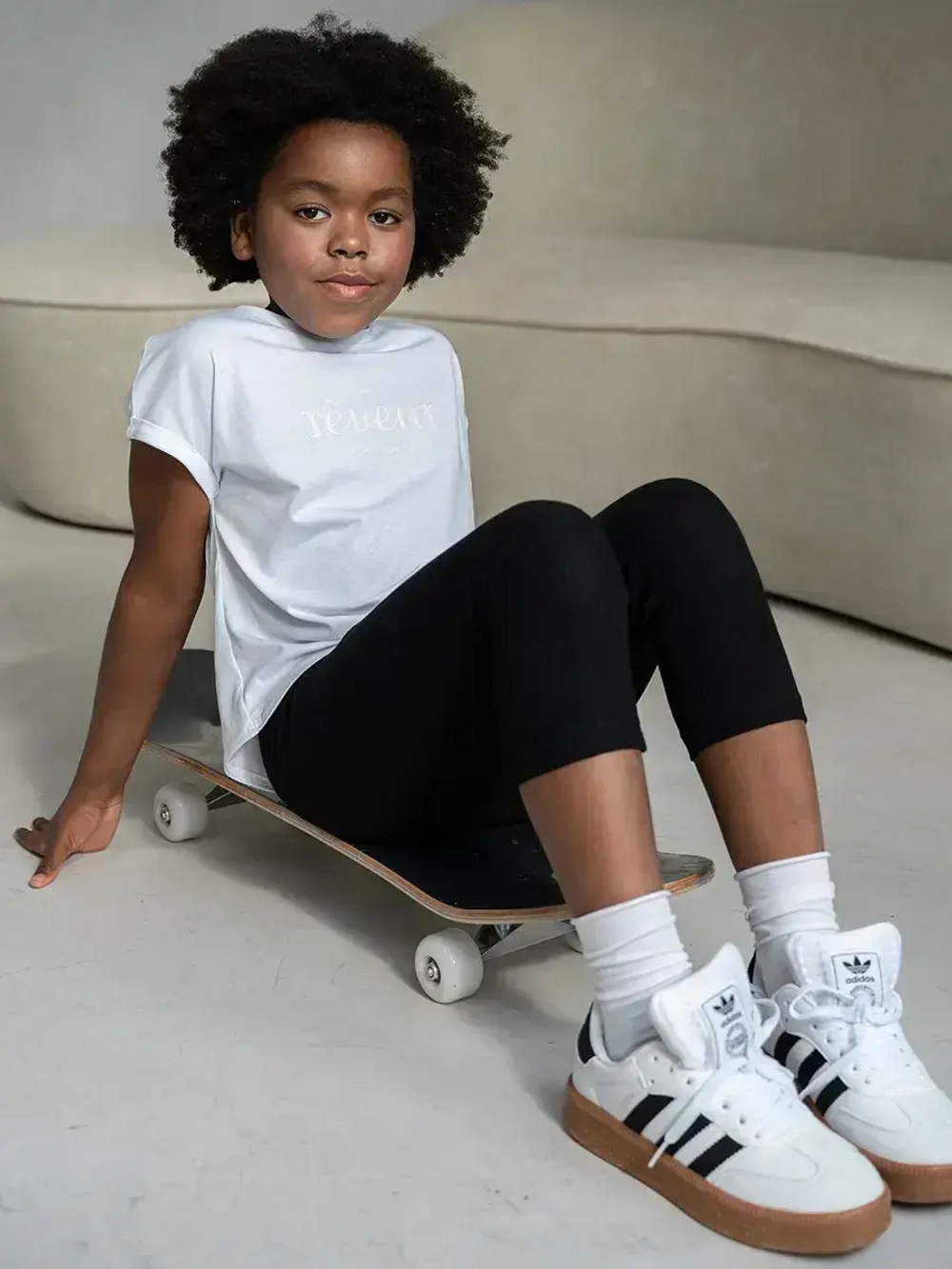 Бриджи детские трикотажные в школу