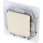 Переключатель 1-клавишный IP44 10А 250В слоновая кость Inspiria Legrand