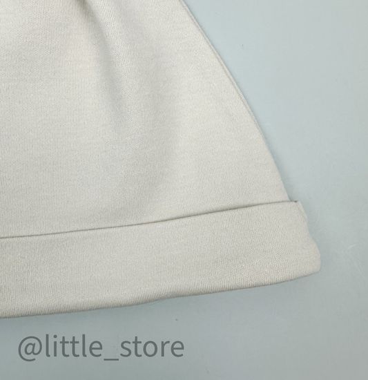 Шапочка однослойная, Бежевая