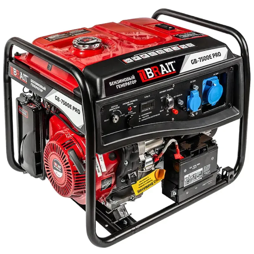 BRAIT GB-7500E PRO генератор бензиновый 02.01.035.035
