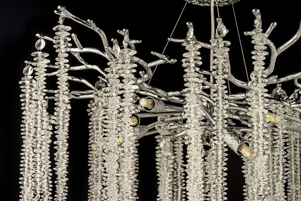 Подвесная люстра Dio D’Arte Tavenna Nickel Tavenna H 1.5.76.100 N