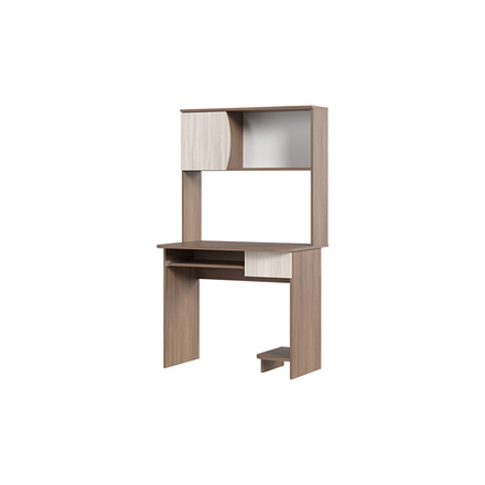 СТОЛ КОМПЬЮТЕРНЫЙ №2 (0,9х1,58х0,6) шимо темный/шимо светлый