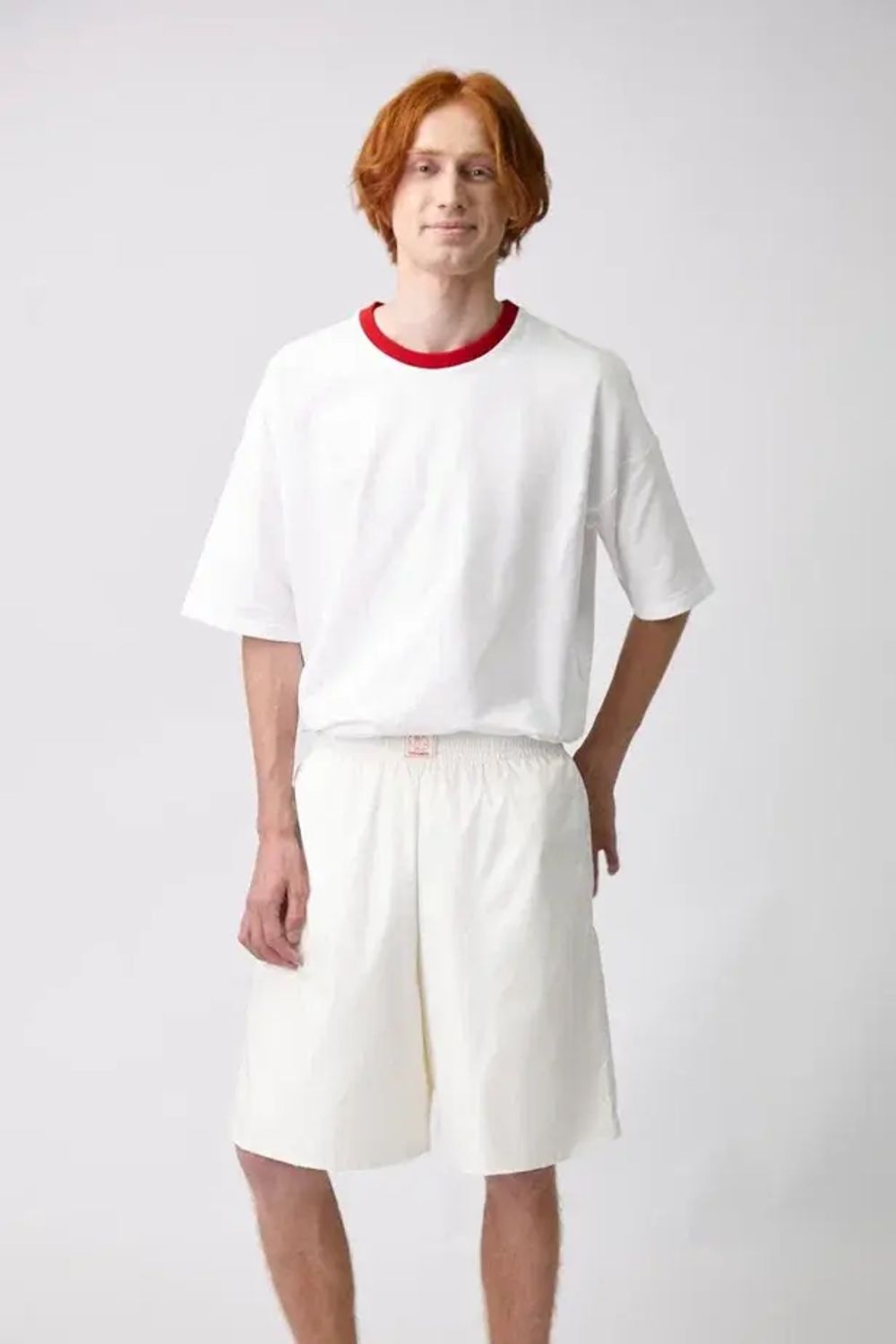 Шорты Choompu Зефир боксерские удлиненные молочные