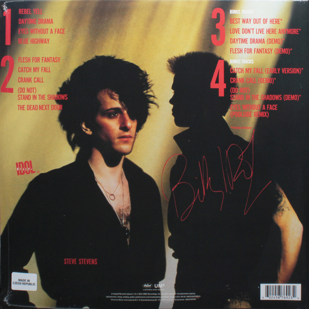 Billy Idol / Rebel Yell (40th Anniversary Deluxe Expanded Edition)(2LP)