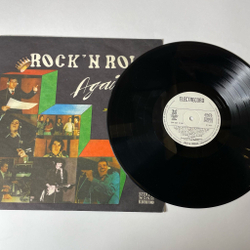 Винтажная виниловая пластинка LP Formatia Super Grup Electrecord Dirijor Dan Mindrila Rock n Roll Again (Румыния 1975)
