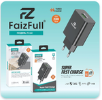Зарядное устройство FaizFull FC62 20W QC3.0 3A USB Black