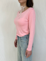 Базовый лонгслив из модала Base pour Petites