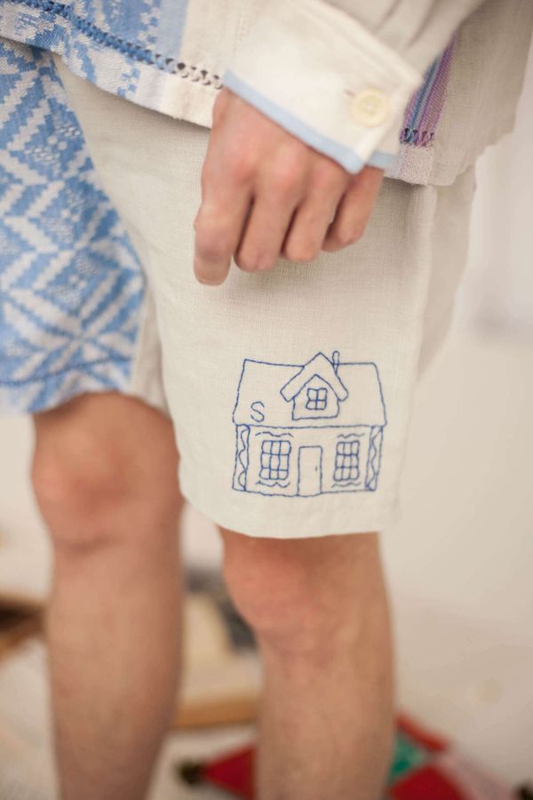 Шорты Linen Towel Suit - фото 3