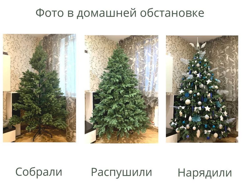 Искусственная ель «Монтерей» (Литая хвоя) от 1.5 до 2.4 м