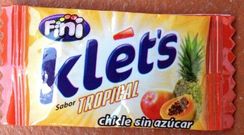 Fini Klet's tropik meyvəli saqqız (tək-tək)