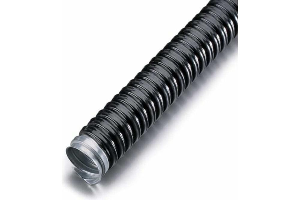 Металлорукав Р3-ЦПнг-LS в ПВХ-изоляции 10 с протяжкой 100м/уп (Fortisflex) КВТ 76644