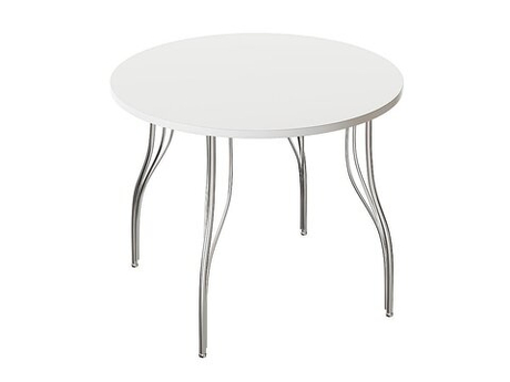 Стол обеденный круглый TLC-2.2 (ОС-12) White In 2S 742*900*900