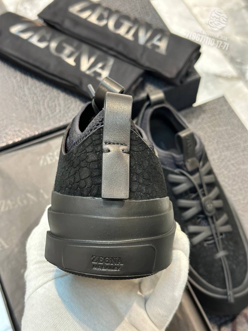 Кеды Ermenegildo Zegna