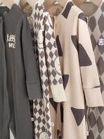 Комбинезон / Cлип для малышей Next F13-451, 4 шт., Серый, Бежевый