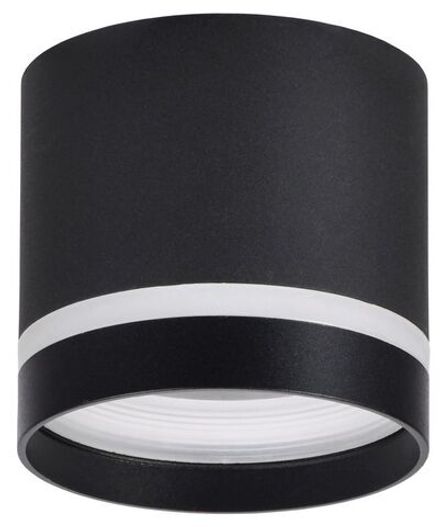 Светильник 4016 накладной потолочный под лампу GX53 черн. IEK LT-UPB0-4016-GX53-1-K02