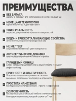 Универсальный акриловый лак для мебели и дерева, глянцевый.