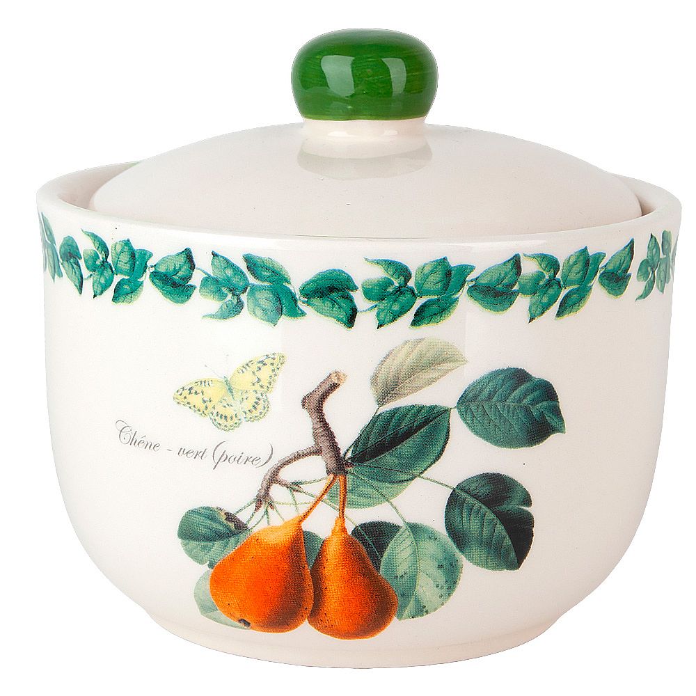 Сахарница " " 11х11х10,5см v=450мл (керамика) (подарочная упаковка)